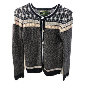 C Wonder Size Small Cardigan Sweater Attic Colors - Buttons